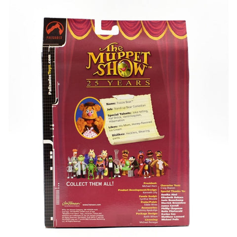 The Muppet Show 25 Years - Invisible Spray Fozzie Exclusive Action Figure - Toys & Games:Action Figures & Accessories:Action Figures