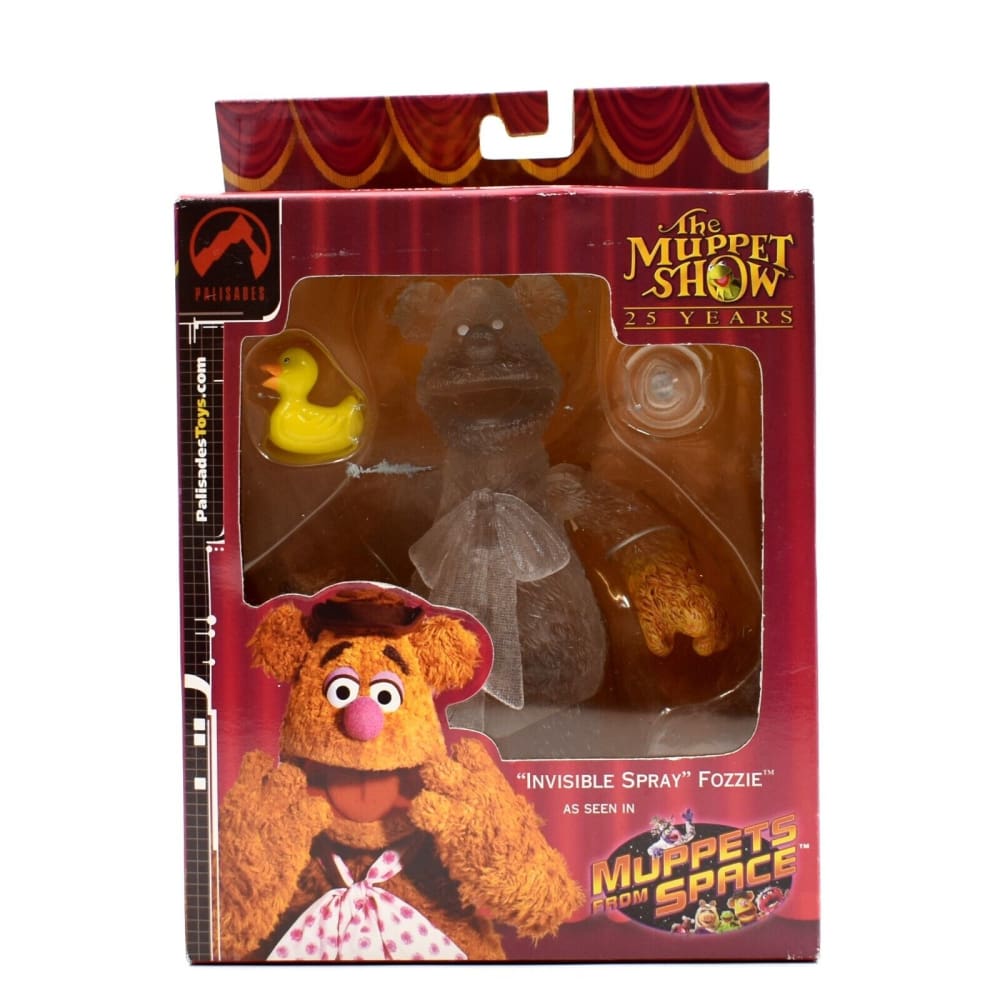 The Muppet Show 25 Years - Invisible Spray Fozzie Exclusive Action Figure - Toys & Games:Action Figures & Accessories:Action Figures