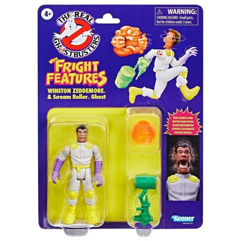 The Real Ghostbusters Kenner Classics - Winston Zeddemore Figure COMING SOON - Toys & Games:Action Figures & Accessories:Action Figures