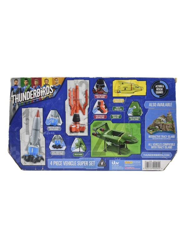 Thunderbirds Are Go - TB1 TB2 TB3 & TB4 - 4 Piece Vehicle Super Set - Toys & Games:Action Figures & Accessories:Action Figures