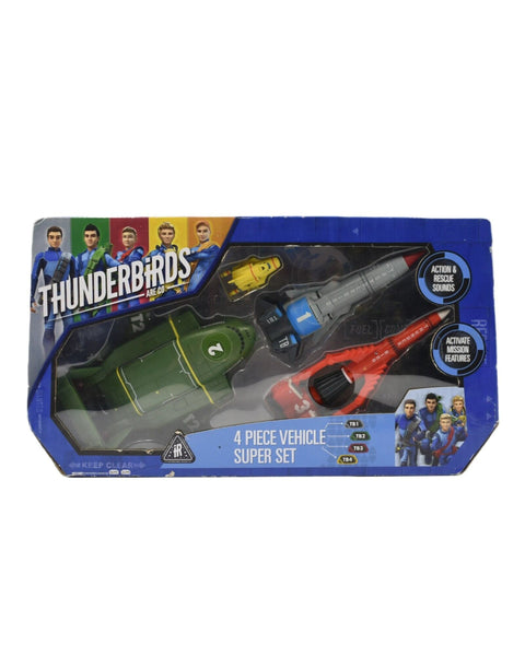 Thunderbirds Are Go - TB1 TB2 TB3 & TB4 - 4 Piece Vehicle Super Set - Toys & Games:Action Figures & Accessories:Action Figures