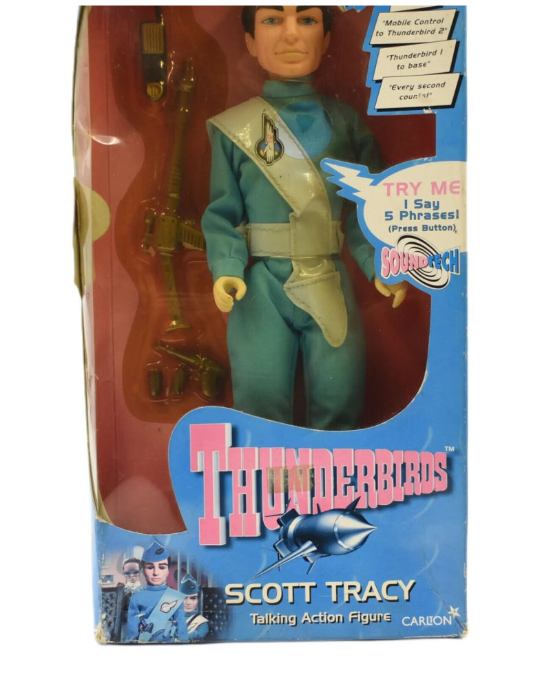 Carlton 1999 Thunderbirds - Scott Tracy 12’’ Scale Talking Action Figure - Toys & Games:Action Figures & Accessories:Action Figures