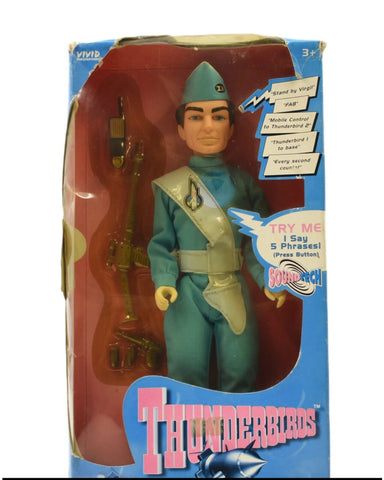 Carlton 1999 Thunderbirds - Scott Tracy 12’’ Scale Talking Action Figure - Toys & Games:Action Figures & Accessories:Action Figures