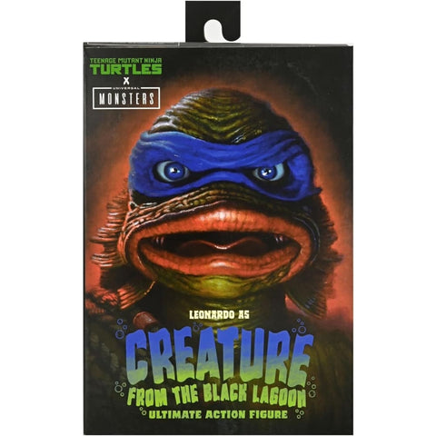 TMNT x Universal Monsters - Ultimate Leonardo as Creature from the Black Lagoon - Toys & Games:Action Figures & Accessories:Action Figures