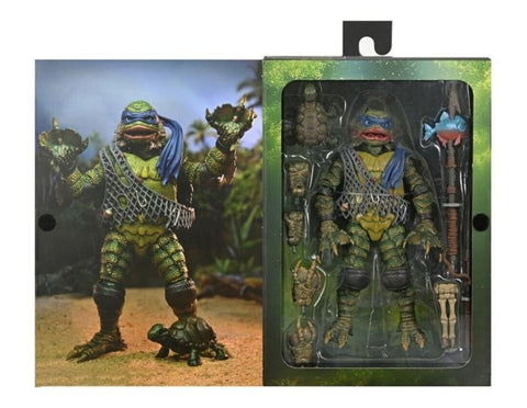 TMNT x Universal Monsters - Ultimate Leonardo as Creature from the Black Lagoon - Toys & Games:Action Figures & Accessories:Action Figures