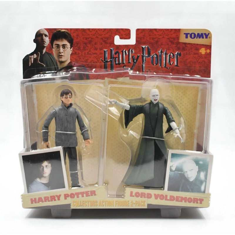 TOMY Harry Potter & The Deathly Hallows & Lord Voldemort Action Figure 2-Pack - Toys & Games:Action Figures & Accessories:Action Figures