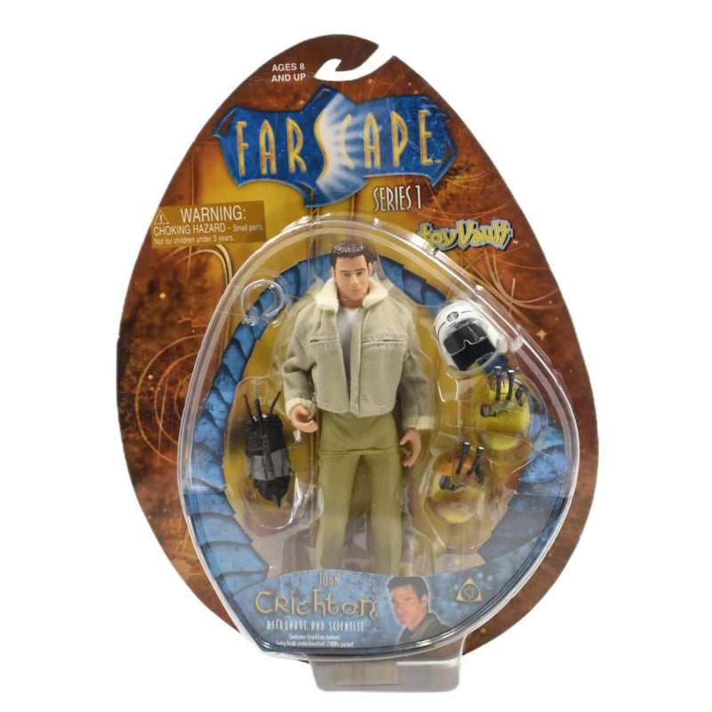 Toy Vault - FarScape Series 1 - John Crichton Action Figure - Toys & Games:Action Figures & Accessories:Action Figures