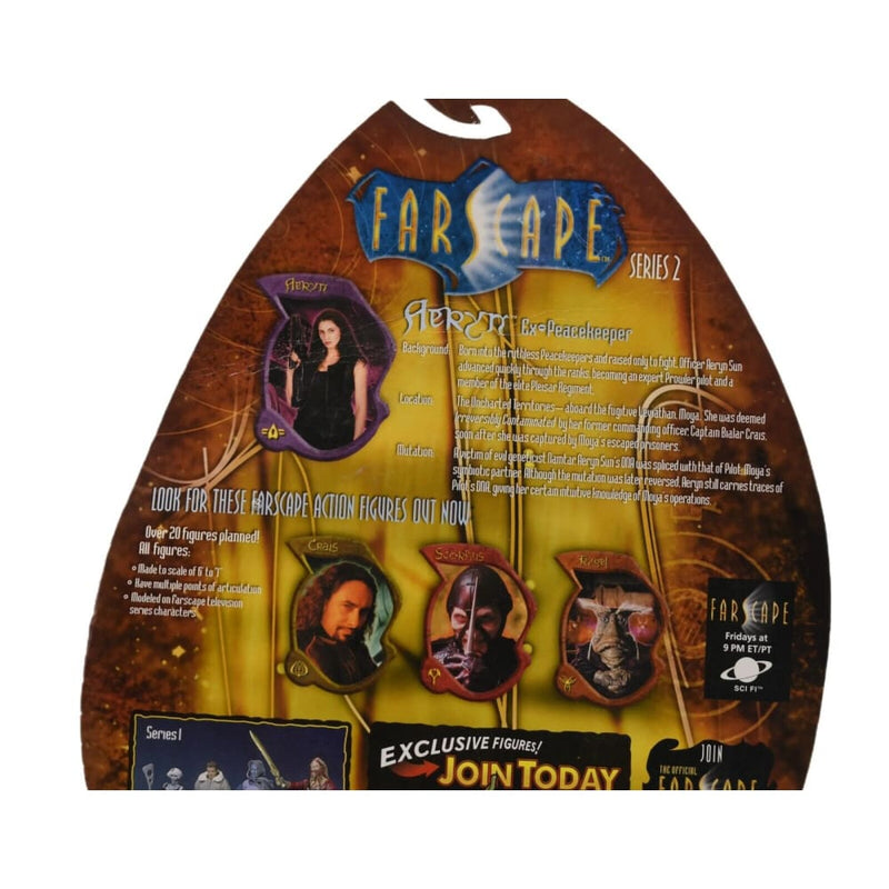 Toy Vault - FarScape Series 2 - Aeryn Sun Action Figure - Toys & Games:Action Figures & Accessories:Action Figures