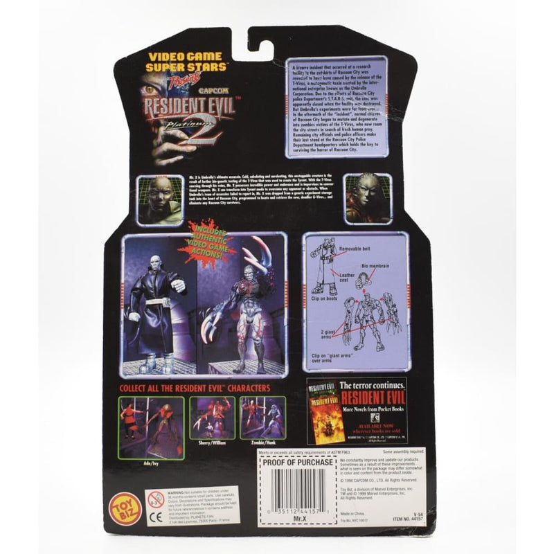 ToyBiz - Capcom Resident Evil 2 Platinum - Tyrant / Mr. X Action Figure - Toys & Games:Action Figures & Accessories:Action Figures