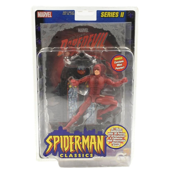 ToyBiz - Marvel Spider-Man Classics Series II - Daredevil Action Figure - Toys & Games:Action Figures & Accessories:Action Figures