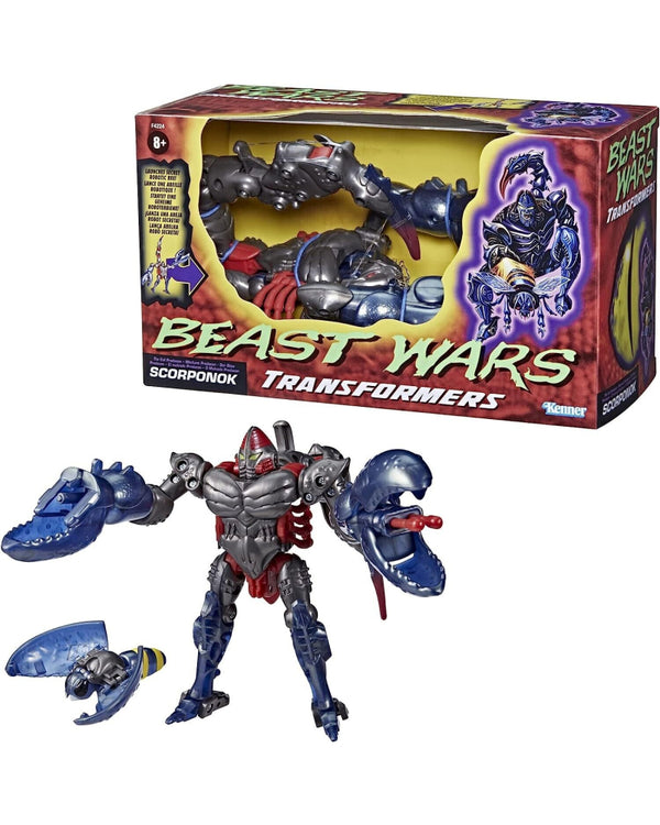 Transformers Beast Wars Retro Series - Scorponok Action Figure - Toys & Games:Action Figures & Accessories:Action Figures