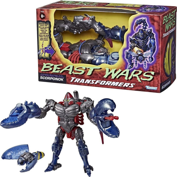 Transformers Beast Wars Retro Series - Scorponok Action Figure - Toys & Games:Action Figures & Accessories:Action Figures