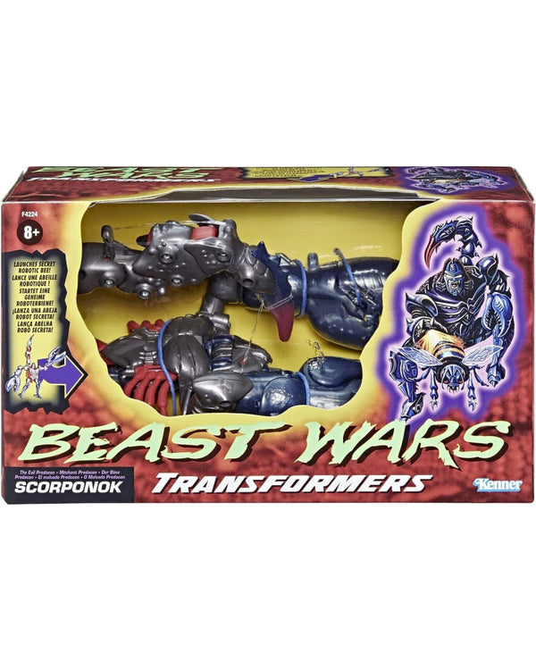 Transformers Beast Wars Retro Series - Scorponok Action Figure - Toys & Games:Action Figures & Accessories:Action Figures