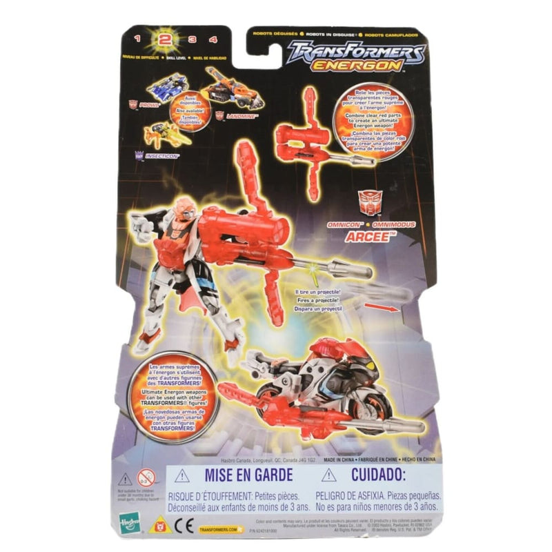 Transformers Energon Robots in Disguise - Omnicon Arcee Action Figure - Toys & Games:Action Figures & Accessories:Action Figures