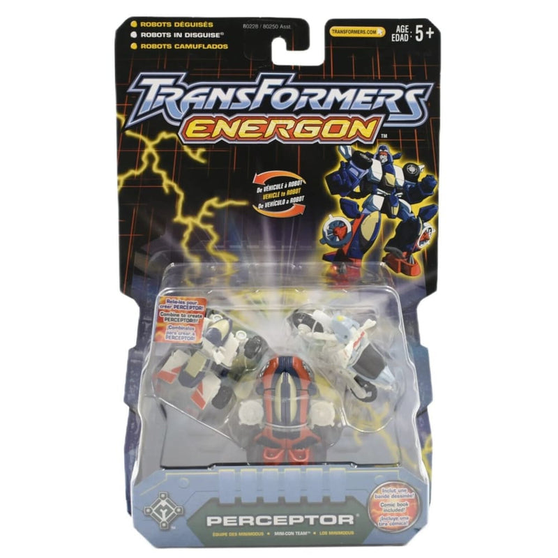 Transformers Energon Robots in Disguise - Perceptor Mini-Con-Team Action Figure - Toys & Games:Action Figures & Accessories:Action Figures