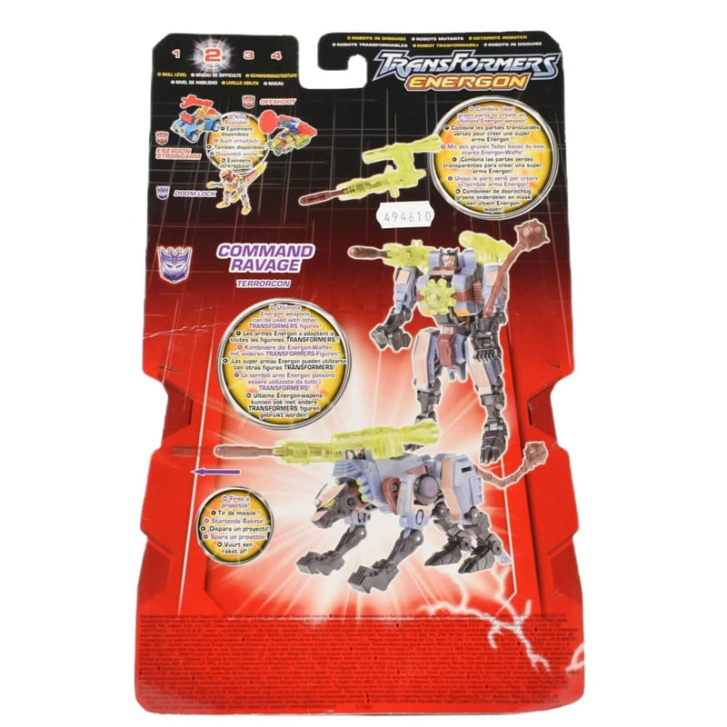 Transformers Energon Robots in Disguise Powerlink - Command Ravage Action Figure - Toys & Games:Action Figures & Accessories:Action Figures