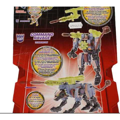 Transformers Energon Robots in Disguise Powerlink - Command Ravage Action Figure - Toys & Games:Action Figures & Accessories:Action Figures