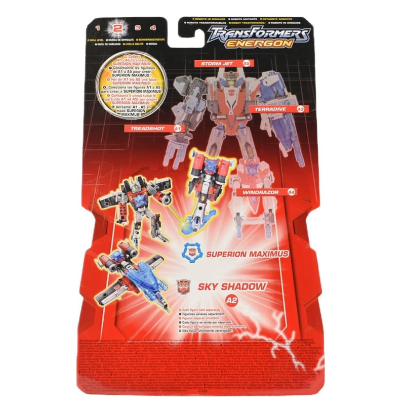 Transformers Energon Robots in Disguise Powerlinx - Sky Shadow Action Figure - Toys & Games:Action Figures & Accessories:Action Figures