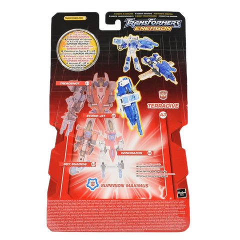 Transformers Energon Robots in Disguise Powerlinx - Terradive Action Figure - Toys & Games:Action Figures & Accessories:Action Figures