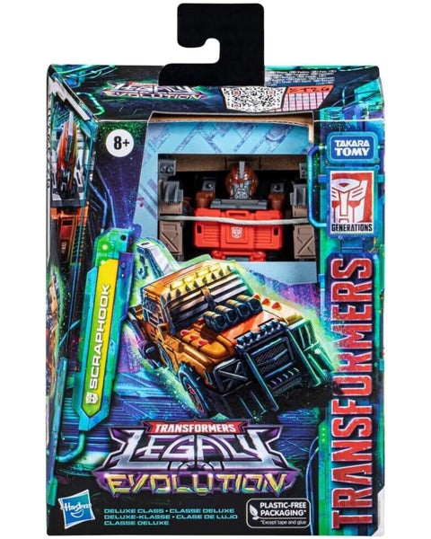 Transformers Generations Legacy Evolution - Scraphook Deluxe Class Action Figure - Toys & Games:Action Figures & Accessories:Action Figures