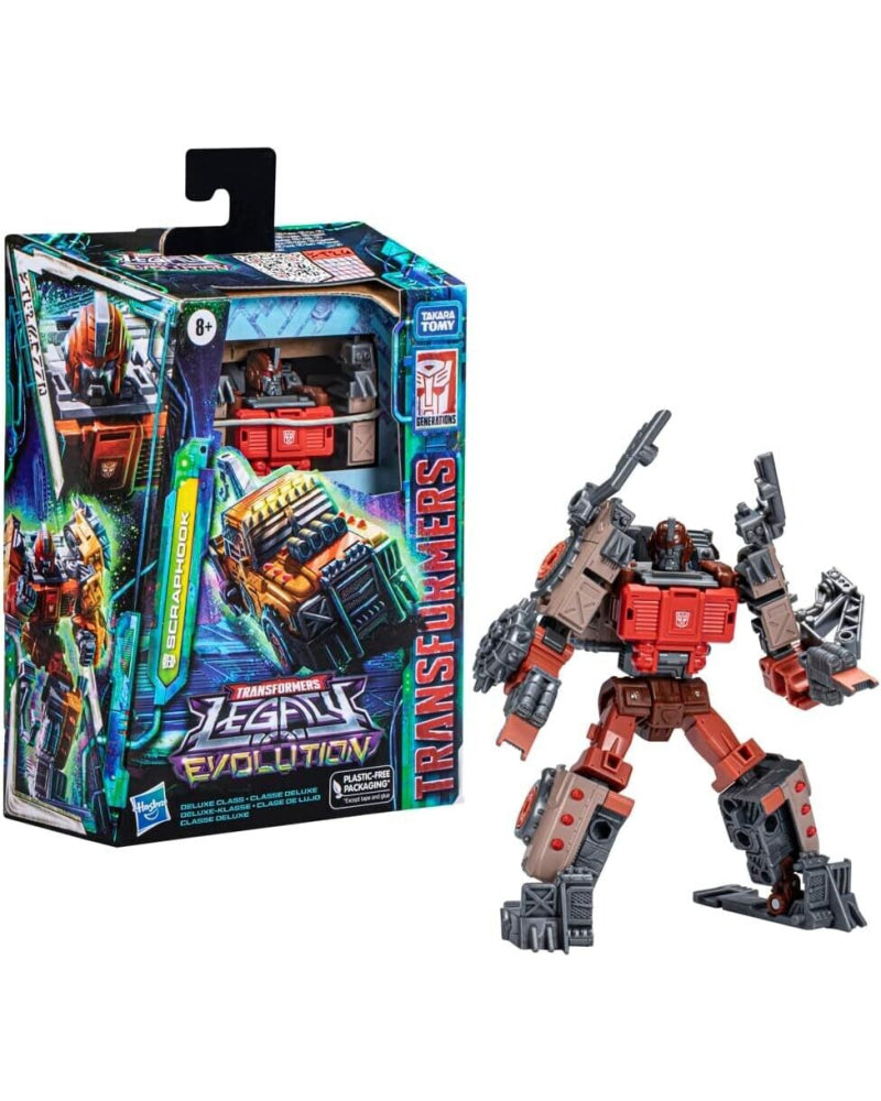 Transformers Generations Legacy Evolution - Scraphook Deluxe Class Action Figure - Toys & Games:Action Figures & Accessories:Action Figures