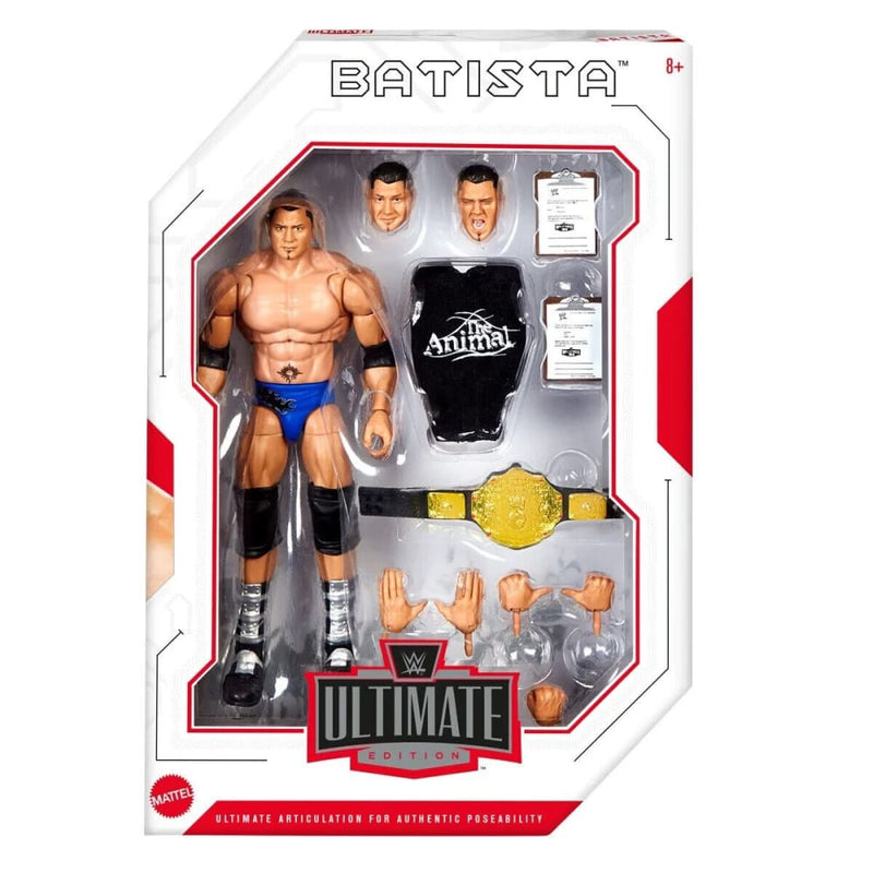 WWE Ultimate Edition Greatest Hits Wave 2 - Batista Action Figure - Toys & Games:Action Figures & Accessories:Action Figures