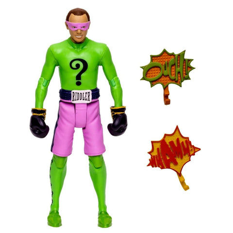 McFarlane Toys - DC Retro Batman 66 Classic TV Series - Riddler in Boxing Gloves Action Figure